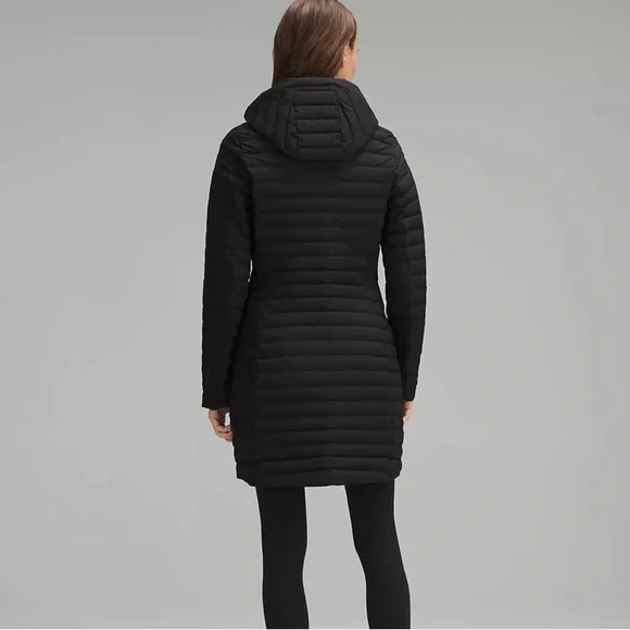 Hot Pink Pack it Down Lululemon down coat size 8